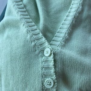 Brandy Melville cotton V-neck Cardigan, one Size